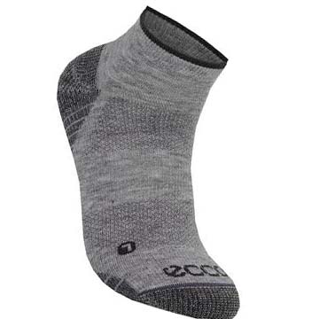 Ecco Golf Ankle Socks Sokker Dame Sølv Grå | NO 425RVD